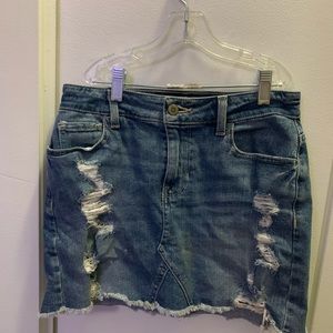 Denim skirt